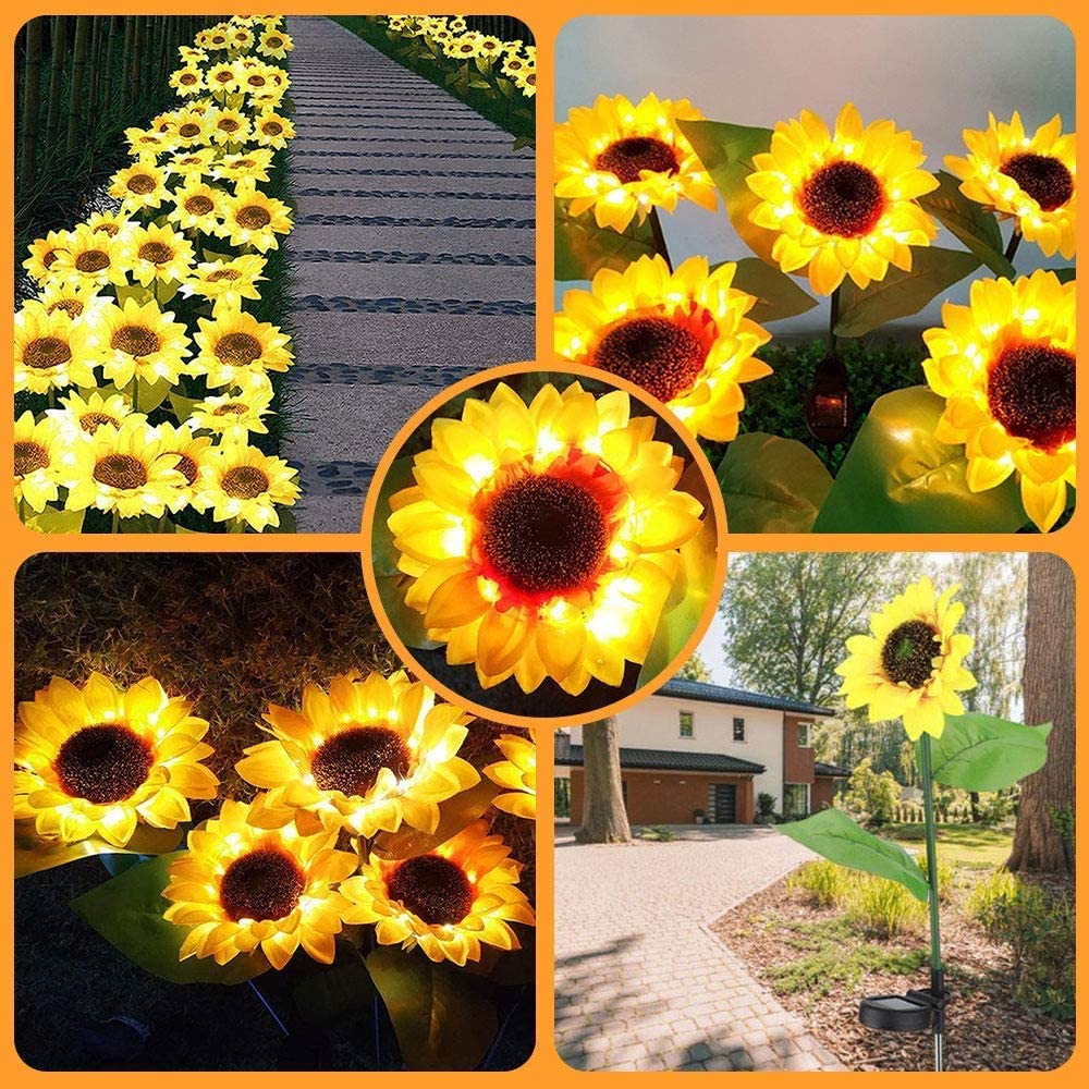 Solar Sunflower Light 