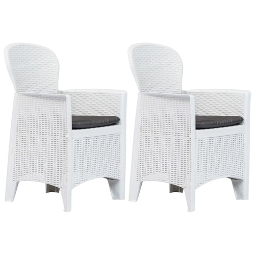 Garden Plastic Chairs | Plastic Rattan Chairs | Gardenwayz