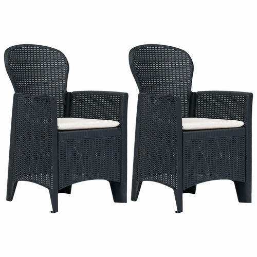 Garden Plastic Chairs | Plastic Rattan Chairs | Gardenwayz